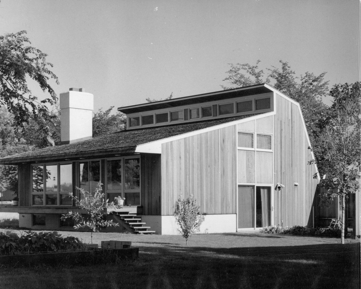 Garden elevation, 1963